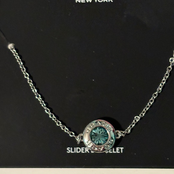 COACH SILVER SLIDER BRACELET NWT - Picture 4 of 6